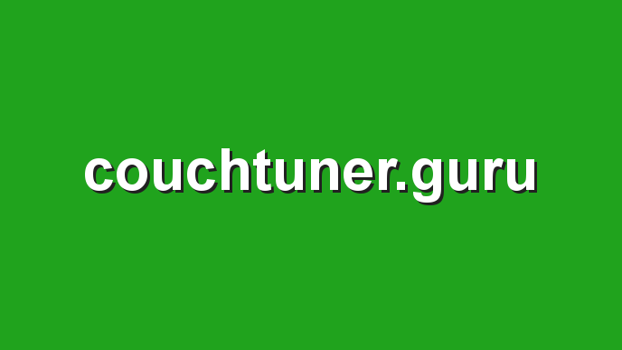 CouchTuner Guru